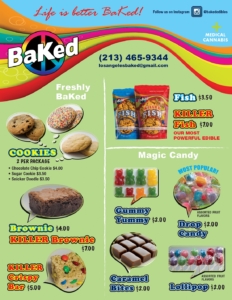 cannabis products baked