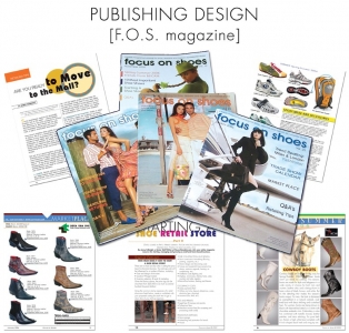 shoes magazine design
