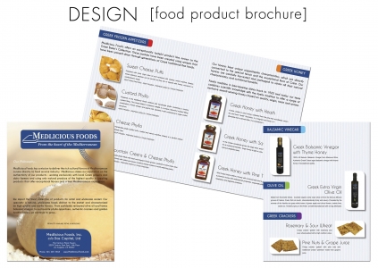 food product brochure design Lukasz Design Studio
