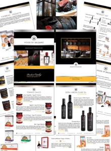 food catalog brochure design Lukasz Design Studio
