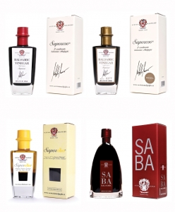 balsamic vinegar labels and box design