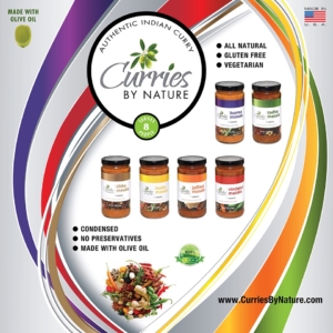 curry labels jars india