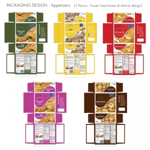 pastry food boxes design Lukasz Design