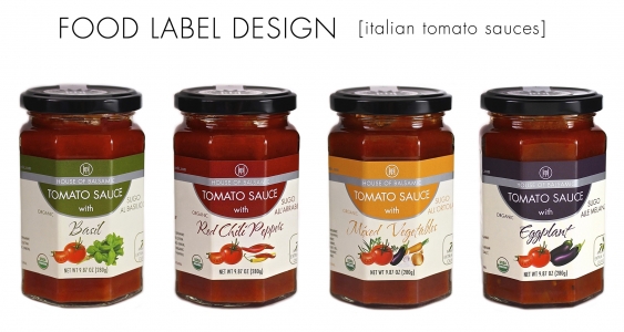 labels food tomato sauces