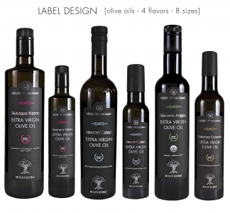 olive oil label design Lukasz Design