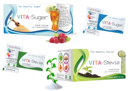 sugar and stevia box design